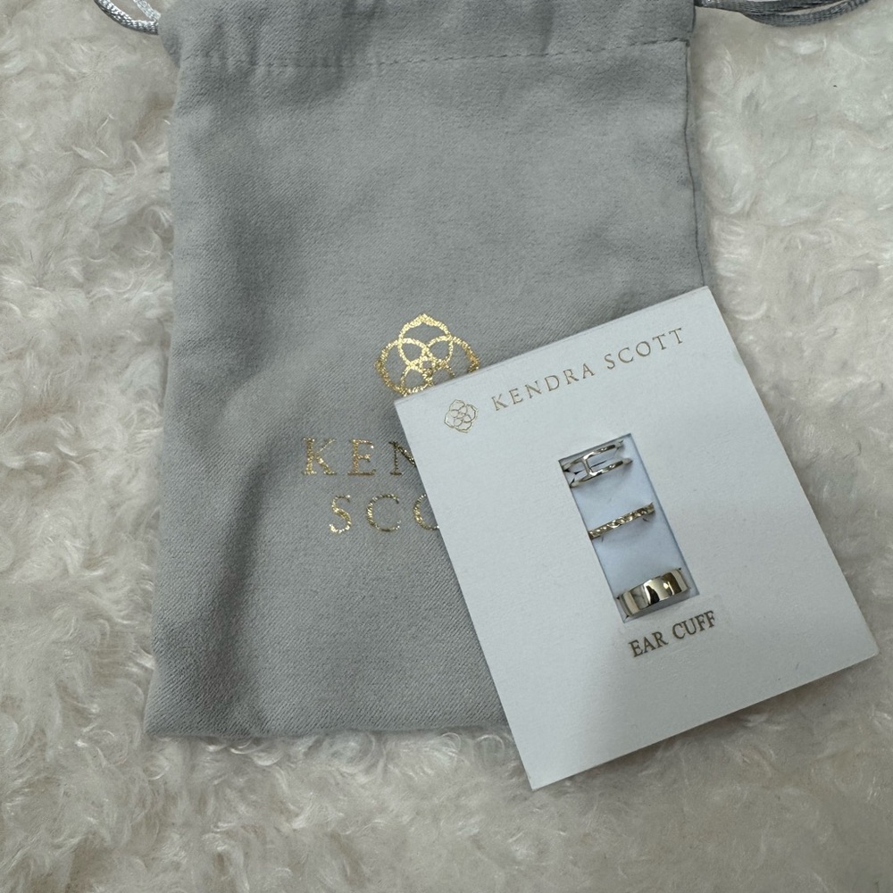 Kendra Scott Preston Gold Ear Cuff Trio